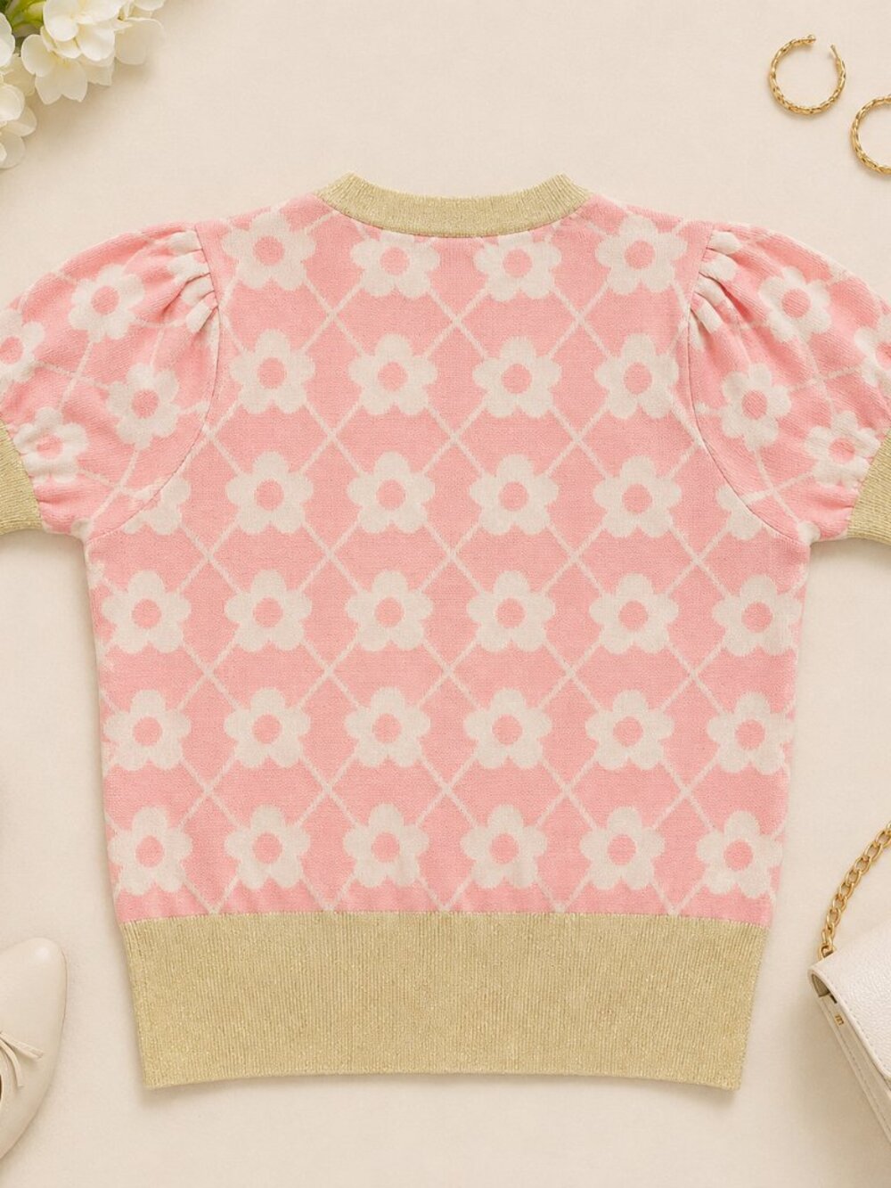 Floral Knit Cardigan - Picture 2 of 4